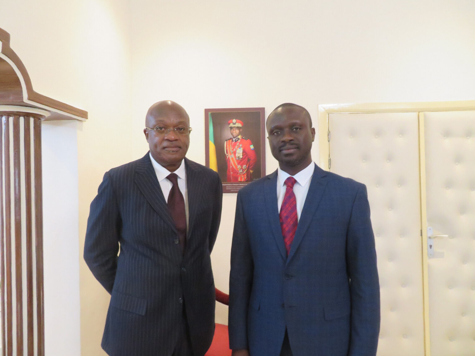 Permanent Secretary’s Audience with the Minister of Justice, Keeper of ...